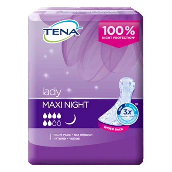 Tena Discreet Maxi Night 12 Uds